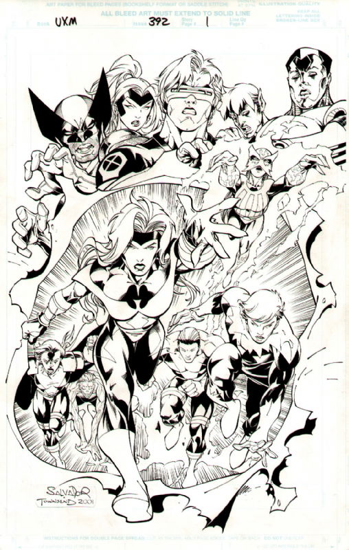 Larroca Uncanny X Men P In Francesco Bazzana S Ladronn Land